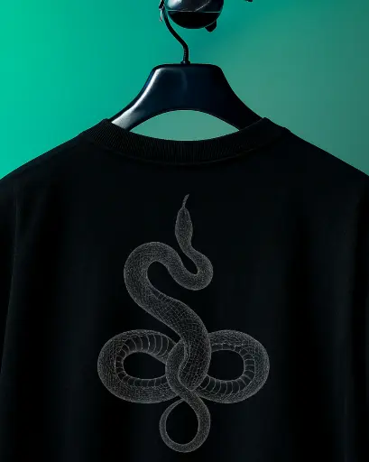 Dark Serpent Regular Black Tee